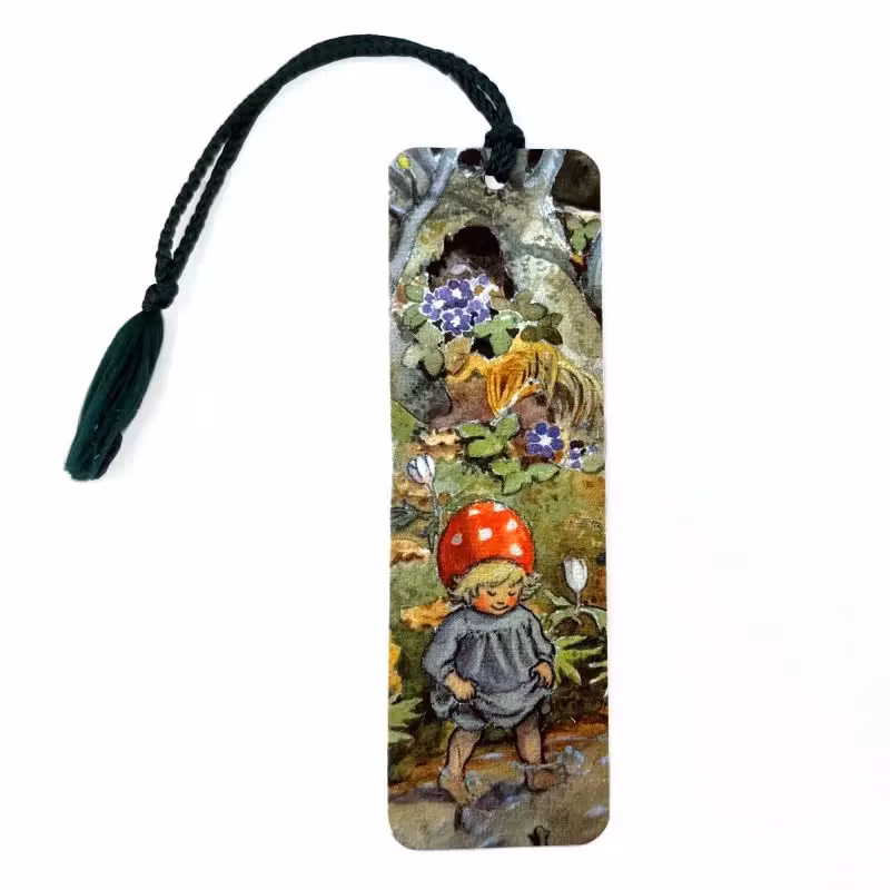 Vackert bokmärke - Tomtebobarnen (Fraktfritt)