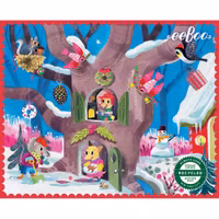 Pussel  - Skogens vintervänner (36 bitar) - Flera olika att välja bland