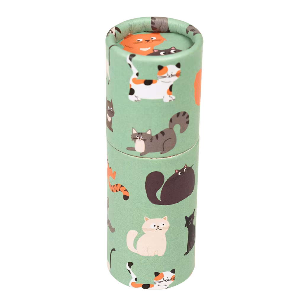 Små pennor i en tub - Katter (12 pennor)