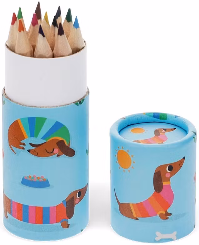 Små pennor i en tub - Tax (12 pennor)