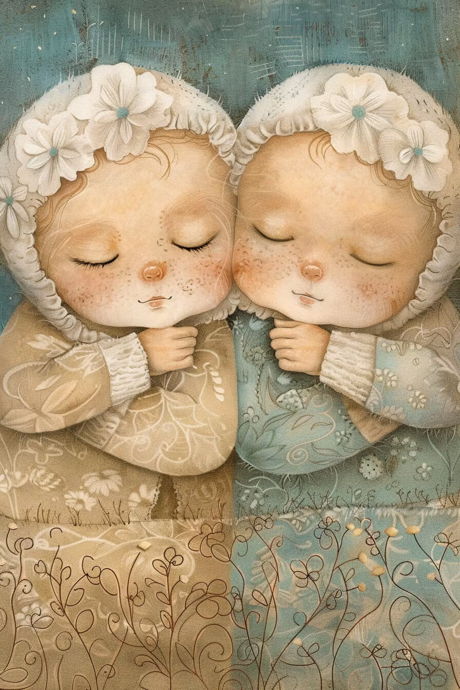 Dubbelt kort med kuvert - Du och jag (Fraktfritt)