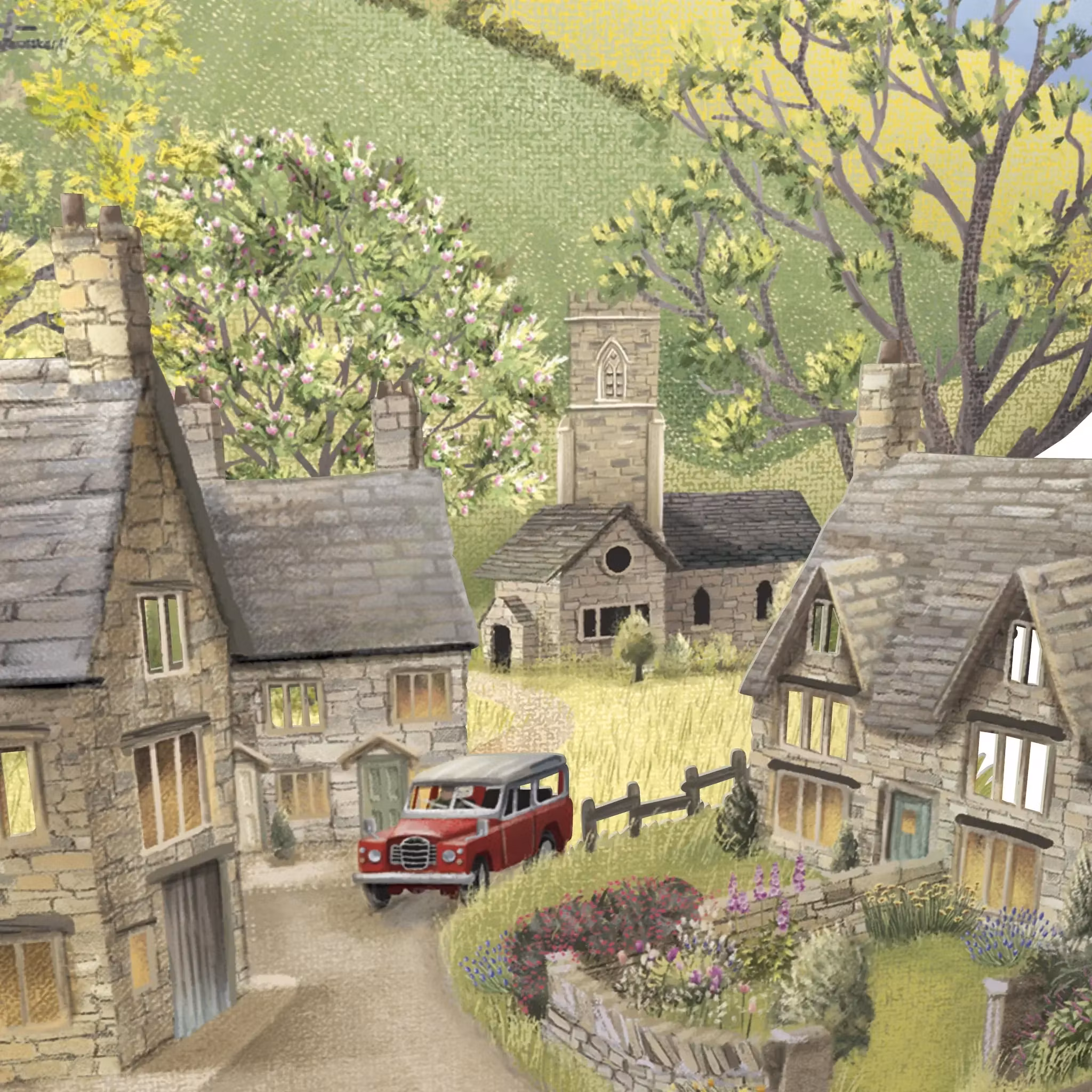 Magiska gratulationskort - Fåraherden (Fraktfritt)