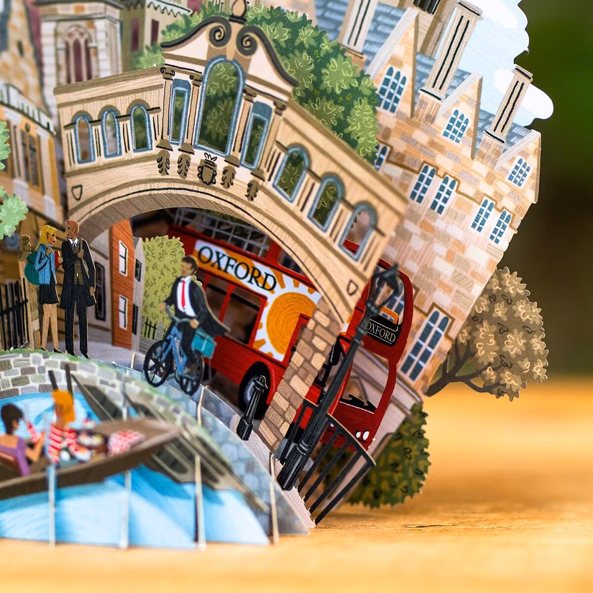 Magiskt, utvikbart gratulationskort - Spiror av drömmar (Fraktfritt)