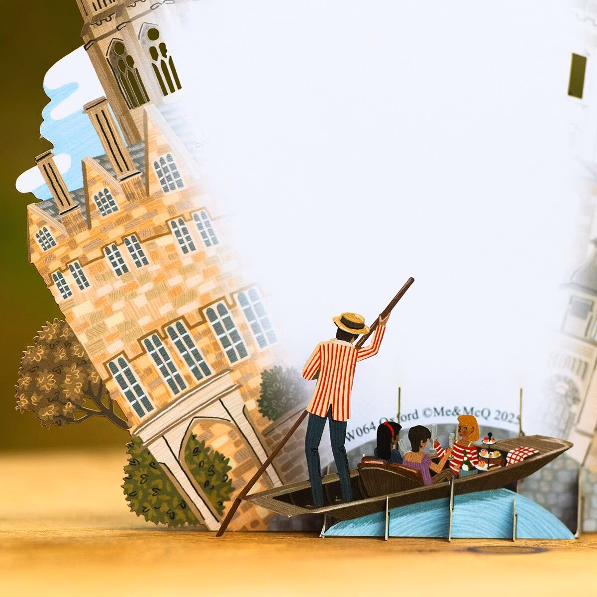 Magiskt, utvikbart gratulationskort - Spiror av drömmar (Fraktfritt)