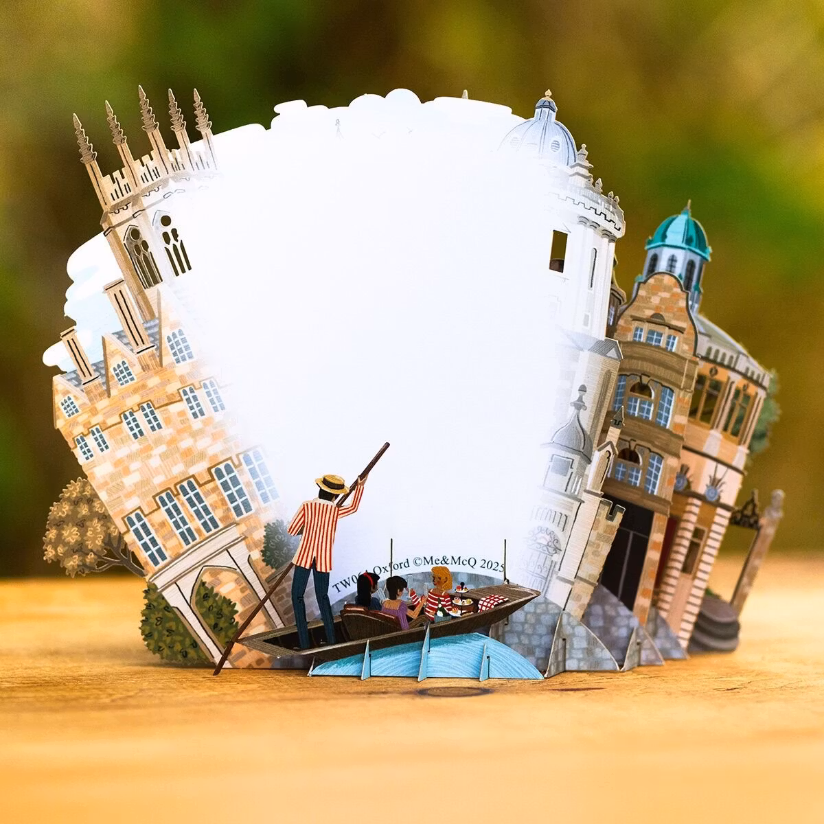 Magiskt, utvikbart gratulationskort - Spiror av drömmar (Fraktfritt)