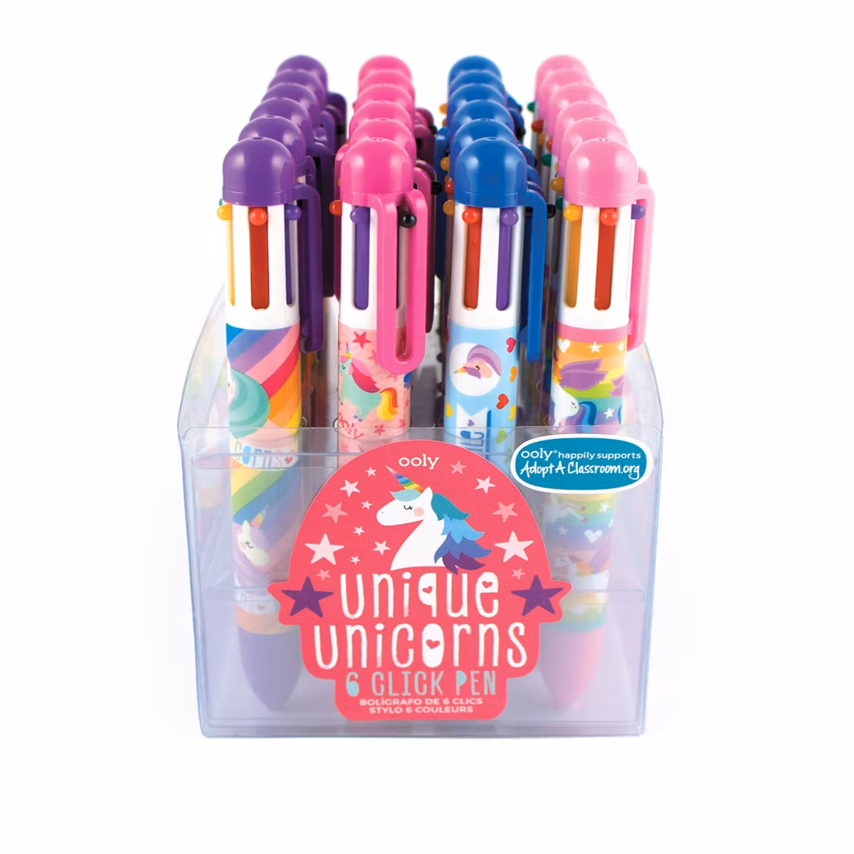 Olika färger i pennan - Enhörningar - Välj vilken du vill ha