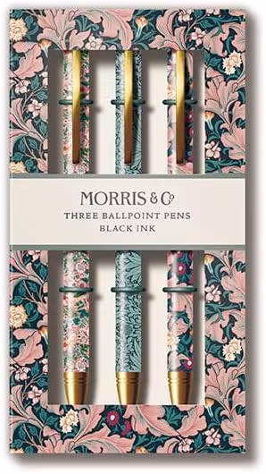 Vackra blomsterpennor från William Morris