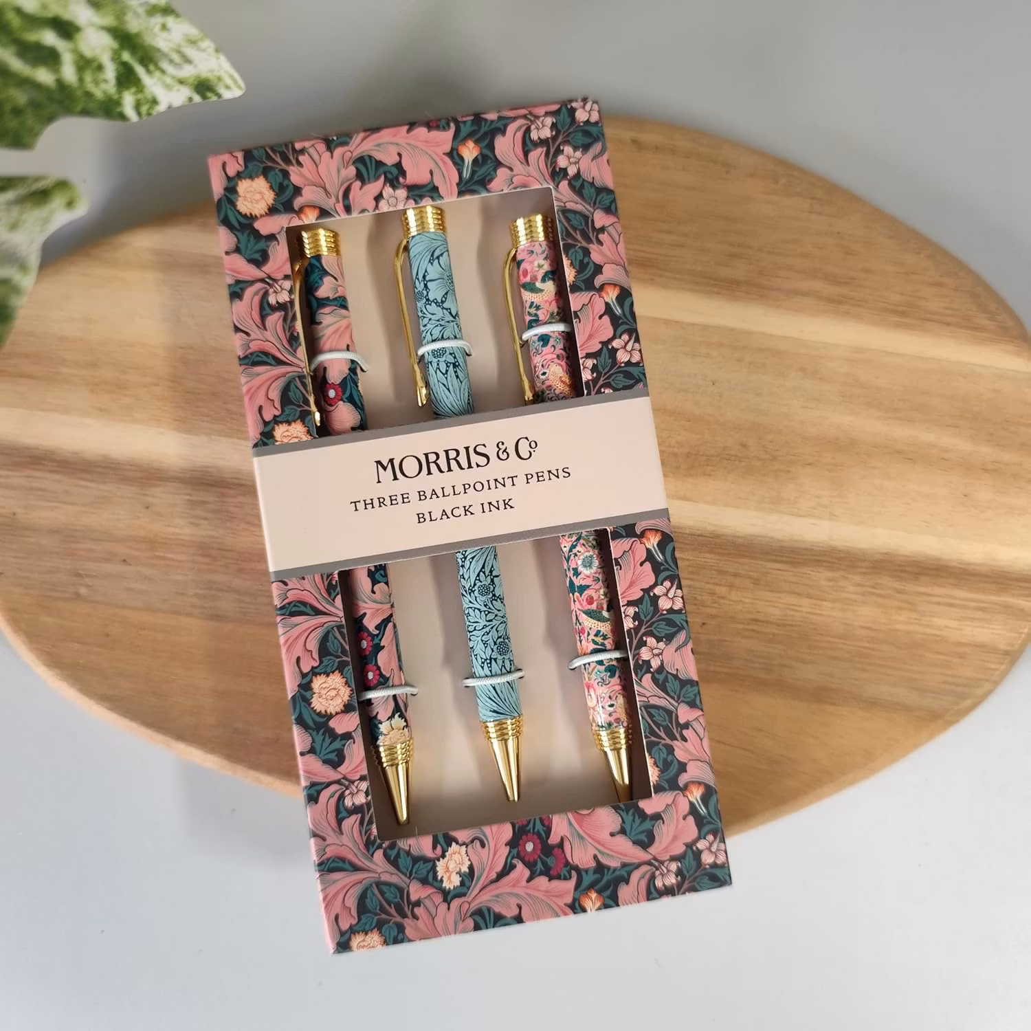 Vackra blomsterpennor från William Morris