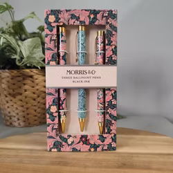 Vackra blomsterpennor från William Morris