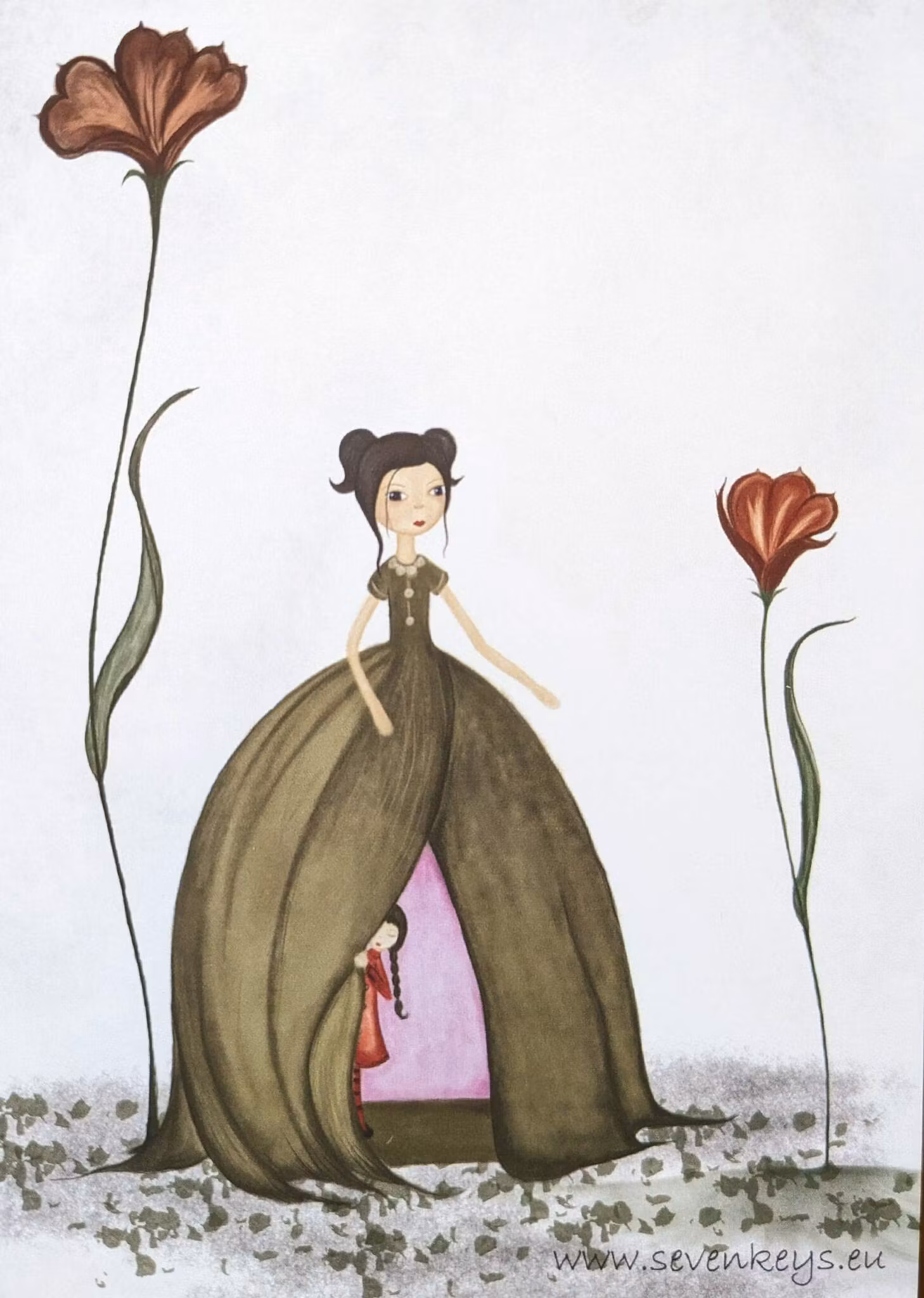 Enkelt Kort - Vår (Fraktfritt)