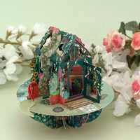 Magiskt gratulationskort - Växthuset (Fraktfritt)