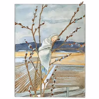 Enkelt Kort - Sov du lilla videung (Fraktfritt)