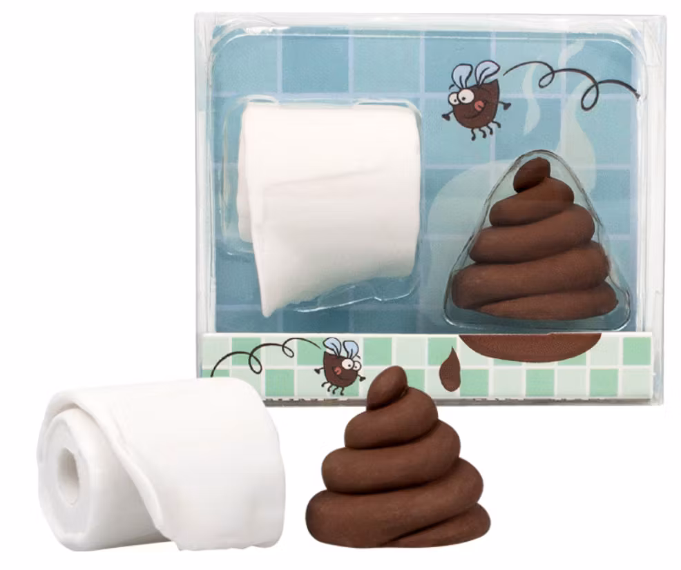 Bajs och toalettpapper - Välj själv vilken variant du vill ha