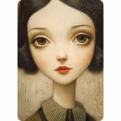 Enkelt kort - Porträtt (Fraktfritt)