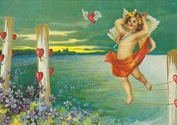 Enkelt Kort - Amors pilar (Fraktfritt)