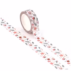 Dekorationstejp (Washi tejp) - Julen (10 meter)