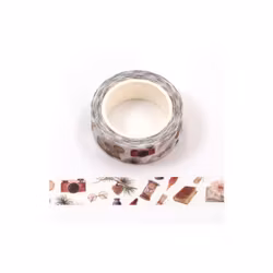 Dekorationstejp (Washi tejp) - Vackra ting (10 meter)