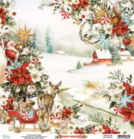 Vackra pysselpapper - White Christmas (24 ark) 15 x 15 cm