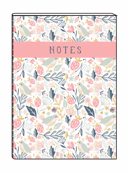 Anteckningsböcker (2 stycken) - Wild berry