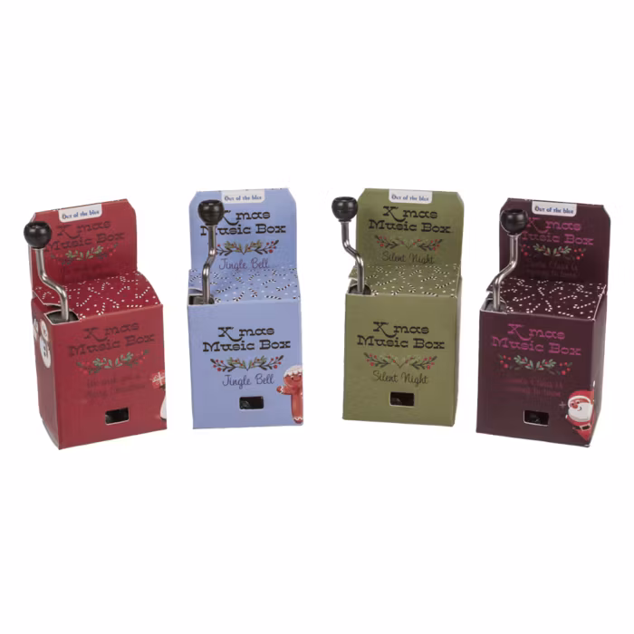 Vevbar speldosa - X-Mas Songs - We wish you a Merry Christmas