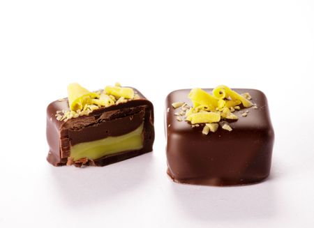 Citroncremetryffel