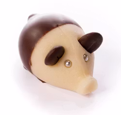 Funkisgris halvdoppad