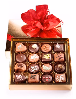 Chokladask 16 praliner