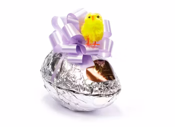 Påskägg chokladskal litet