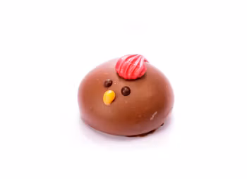 Brun chokladkyckling