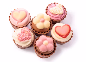 Nougat cupkake