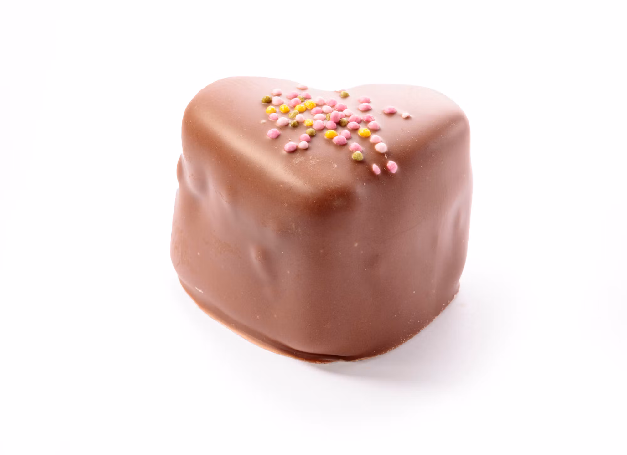 Marshmallow hjärta ljus
