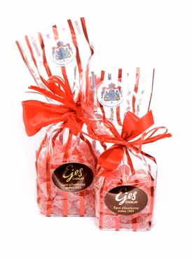 Geléhallon i presentpåse stor