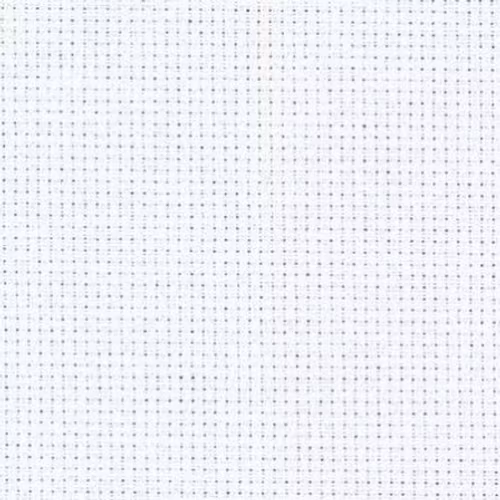 Stuv Aida 16 ct (6.4 rutor) Vit 39 * 65 cm