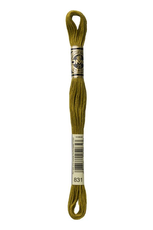 DMC Moulinégarn 831