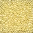 Seed Beads 02002 Yellow Creme