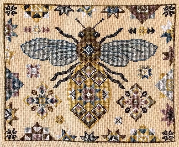 The Blue Flower - Quilting Bee