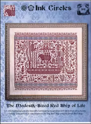 Ink Circles - The Modestly-Sized Red Ship Of Life
