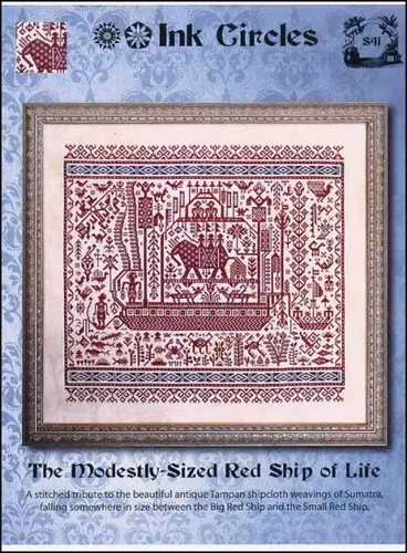 Ink Circles - The Modestly-Sized Red Ship Of Life