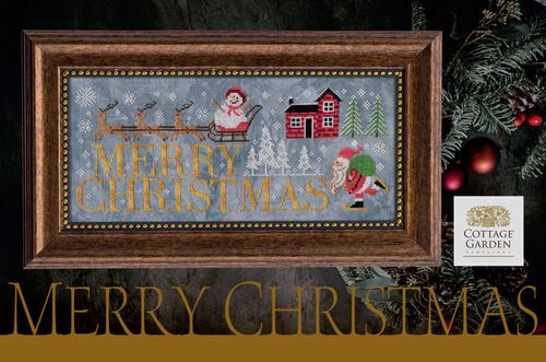 Merry Christmas - Cottage Garden Samplings