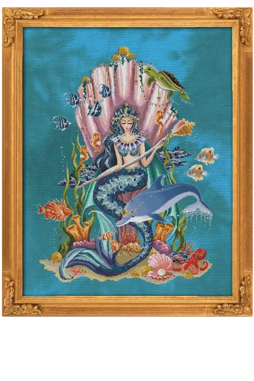 Amphitrite, Queen Goddess Of The Sea - Bella Filipina