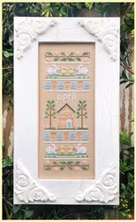 April Sampler - Country Cottage Needleworks