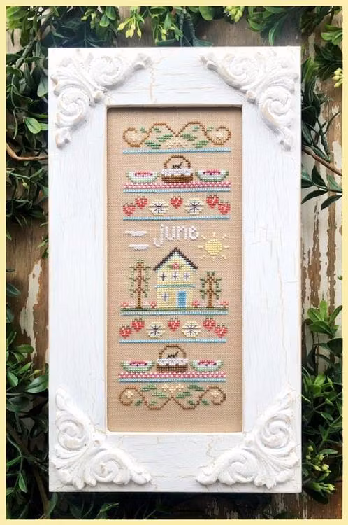 June Sampler - Country Cottage Needleworks
