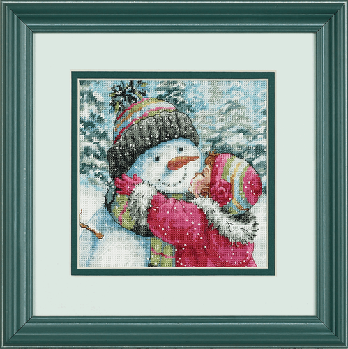 Dimensions Gold  -  A Kiss for Snowman