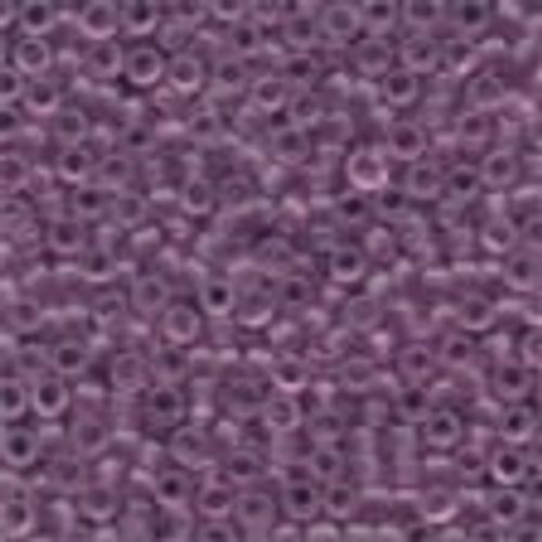 Frosted Glass Beads 62024 Heather Mauve
