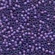 Frosted Glass Beads 62042 Royal Purple