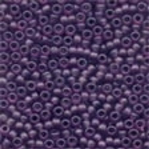 Frosted Glass Beads 62056 Boysenberry