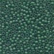 Frosted Glass Beads 62020 Creme De Mint