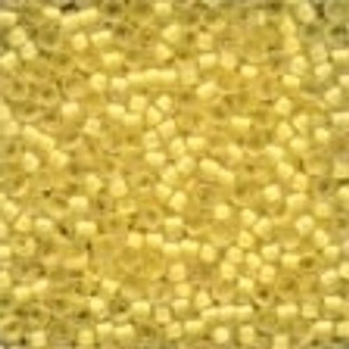 Frosted Glass Beads 62041 Buttercup