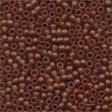 Frosted Glass Beads 62023 Root Beer
