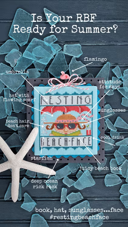 Resting Beach Face - Hands On Design